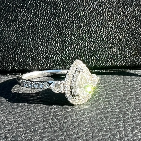 White Gold Diamond Ring